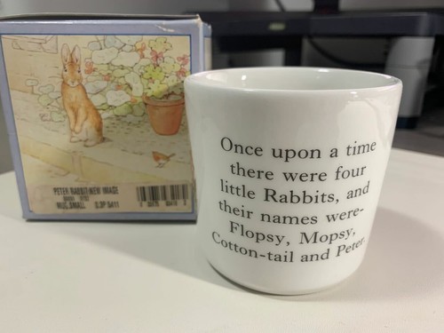 WEDGEWOOD Vintage 1993 Peter Rabbit Frederick Warne & Co child's mug *NEW* - Picture 3 of 7