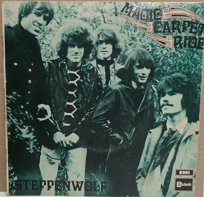EMI Aust Stateside 45 Vinyl 7'' EP Steppenwolf   Magic Carpet Ride /Rock Me c1969