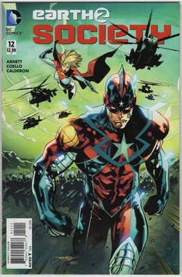 Earth 2 Society 12 DC Comic Book 2015 Rauch Jimenez Wilson 9.6 9.8