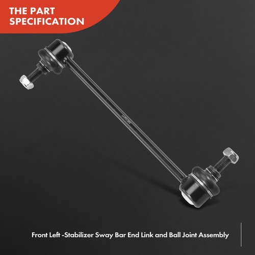 2x Front Sway Bar End Link for Ford Fiesta WS Mazda 323 BF Nissan Cube 1981-2019 - Picture 6 of 10