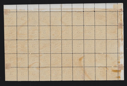 US O49 3c Post Office Dept. Official Plate Block 50 F-VF OG 15H/35NH SCV $1025 - Picture 2 of 2