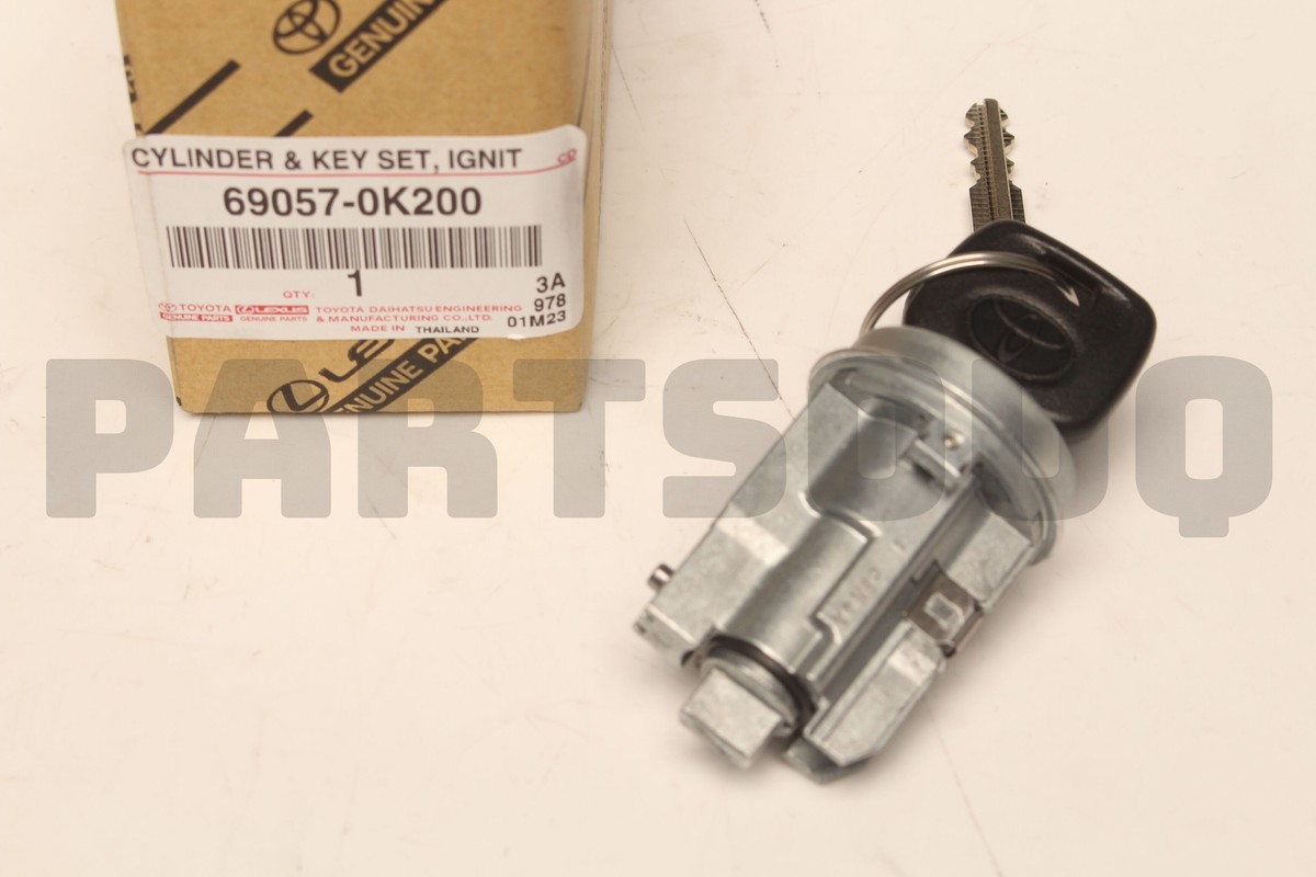 690570K200 Genuine Toyota CYLINDER & KEY SET 69057-0K200 | eBay