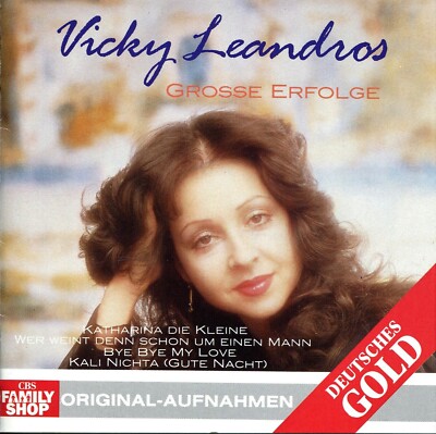 CD Vicky Leandros - Große Erfolge (CBS, 16 Tracks,  Zustand sehr gut)