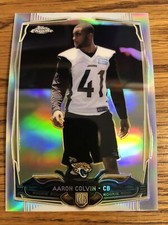 Aaron Colvin RC 2014 Topps Chrome Refractor Jaguars  #201    *7406*
