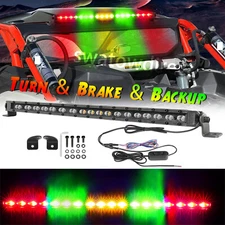 For Polaris RZR XP 4 1000 20" UTV Rear Chase LED Light Bar Running Reverse Turn