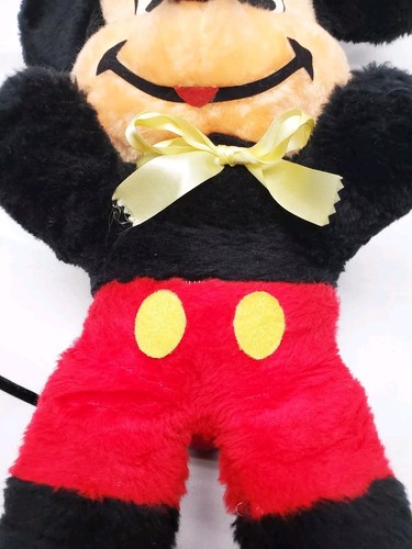 Vintage Walt Disney Figuren 60er Handarbeit Mickey Mouse 19 Zoll Plüschtier Hergestellt in den USA - Bild 14 von 20