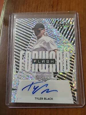 2021 Leaf Flash Tyler Black Flash Forward Autograph