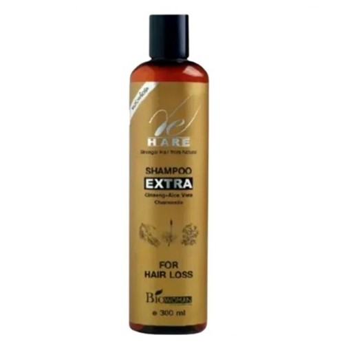 5 x 300 ml. Biowoman Herbal Shampoo Extra Natural Anti Hair Loss Treatment - Picture 3 of 8
