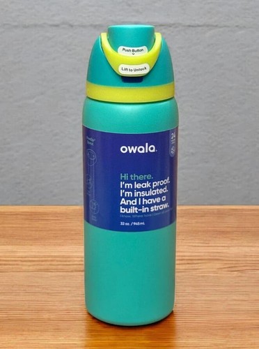 Owala 32oz FreeSip Bottle – Large Insulated Tumbler - FAST SHIP