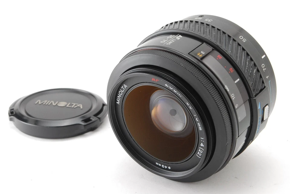 [Near Mint] Minolta AF Zoom 35-70mm f/4 Macro For Minolta Sony SLR w/ Caps #72 - Image 2 of 4