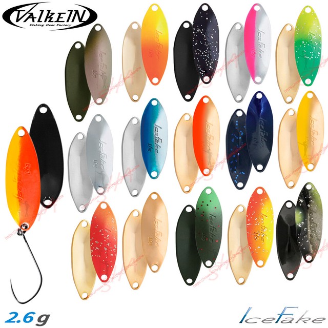 Cuchara trucha ValkeIN Ice Fake 2,6 g 31 mm varios colores