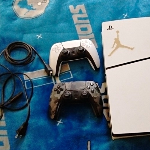Sony PS5 Slim Digital Edition Comes With All The Cords + Extra Controller
