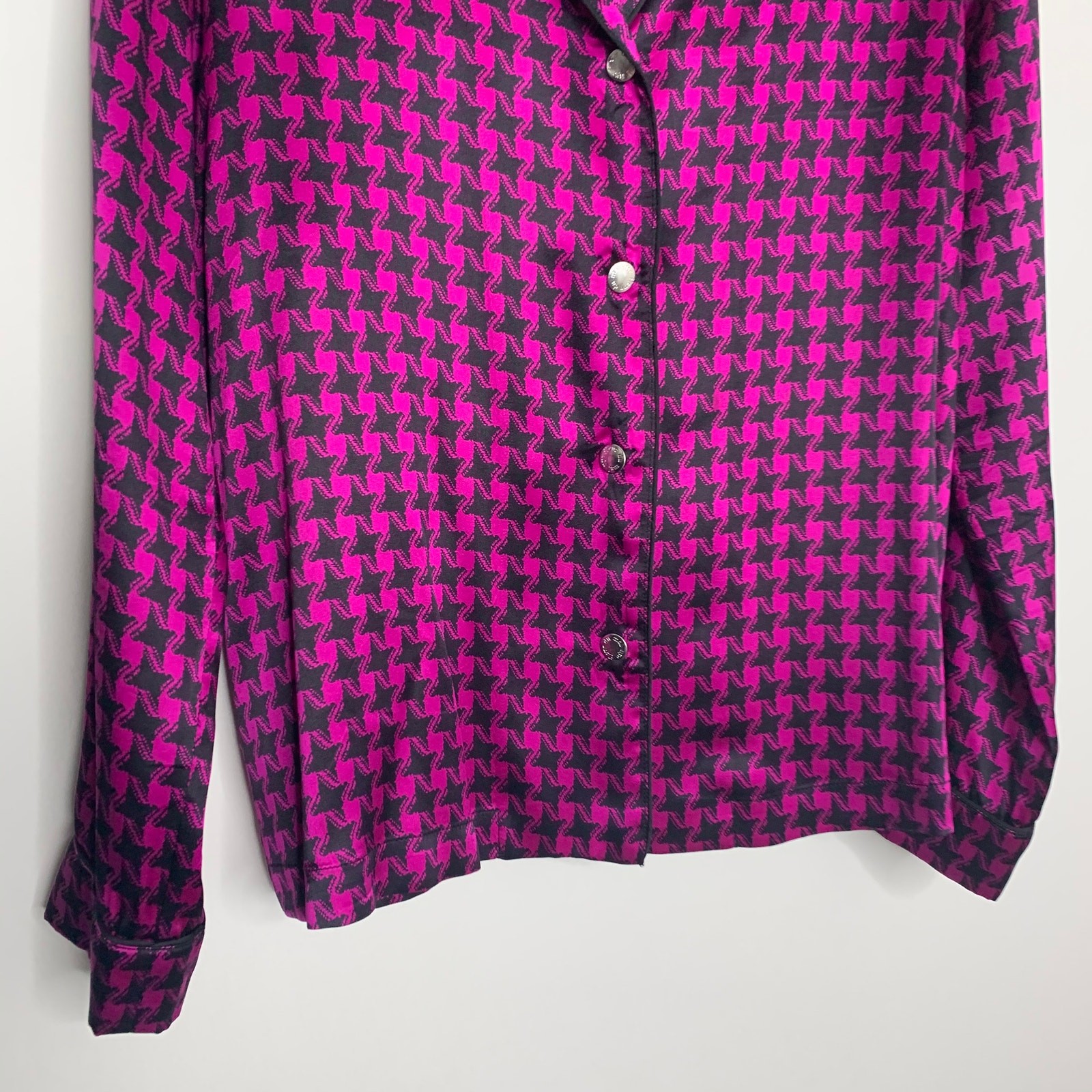 Fleur Du Mal Houndstooth Patterned Button Down To… - image 8