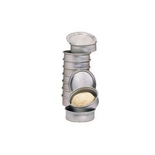 Deluxe Dough Pan 80 oz 9 In. Round Anodized Aluminum Pan Self-Stacking