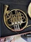 Non-branded Single 4 Valve French Horn.  Detachable bell. Nice w/ case — photo 10