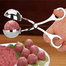 Meatball Clamp Stainless Steel Maker Home Kitchen Tool Small Rice Ball Shaping