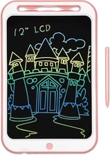 JONZOO LCD Writing Drawing Tablet 10 inch Colorful Electronic Doodle Board with