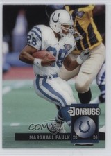 2024 Panini Clearly Donruss Clearly Retro 1994 Marshall Faulk #10 HOF 1l2l