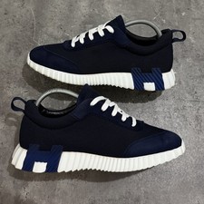 Hermes Bouncing Sneaker Navy / White (Rare colourway) - Uk 6.5 (Fit 7 / 7.5)