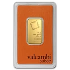 20 Gram Valcambi Suisse .9999 Fine Gold Bar in Assay