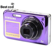 Samsung PL120 Digital Camera Tested W/SD Card Charger Battery Good Condition