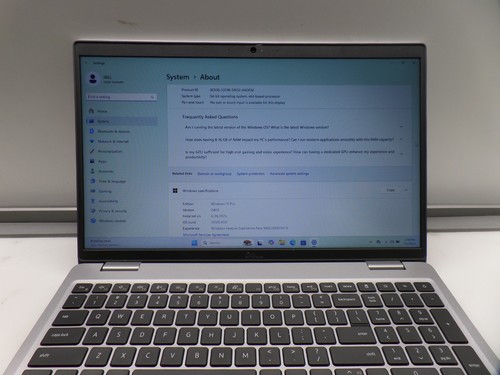 Dell Precision 3560|15,6"| i7-1165G7|2,80 GHz|16 Go RAM|512 Go SSD NVMe|Win 11 Pro - Photo 4/15