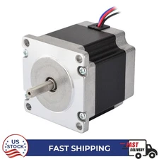 Nema 23 Stepper Motor 1.2Nm(170oz.in) 2.8A φ0.25"  1.8deg 57x56mm Body CNC