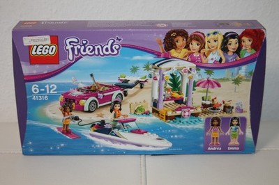 LEGO FRIENDS 41316 Andreas Rennboot-Transporter - Neu & OVP