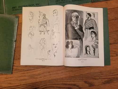 Modern Illustrating Including Cartooning, Art Institute Inc., 1950's - Foto 16 di 16