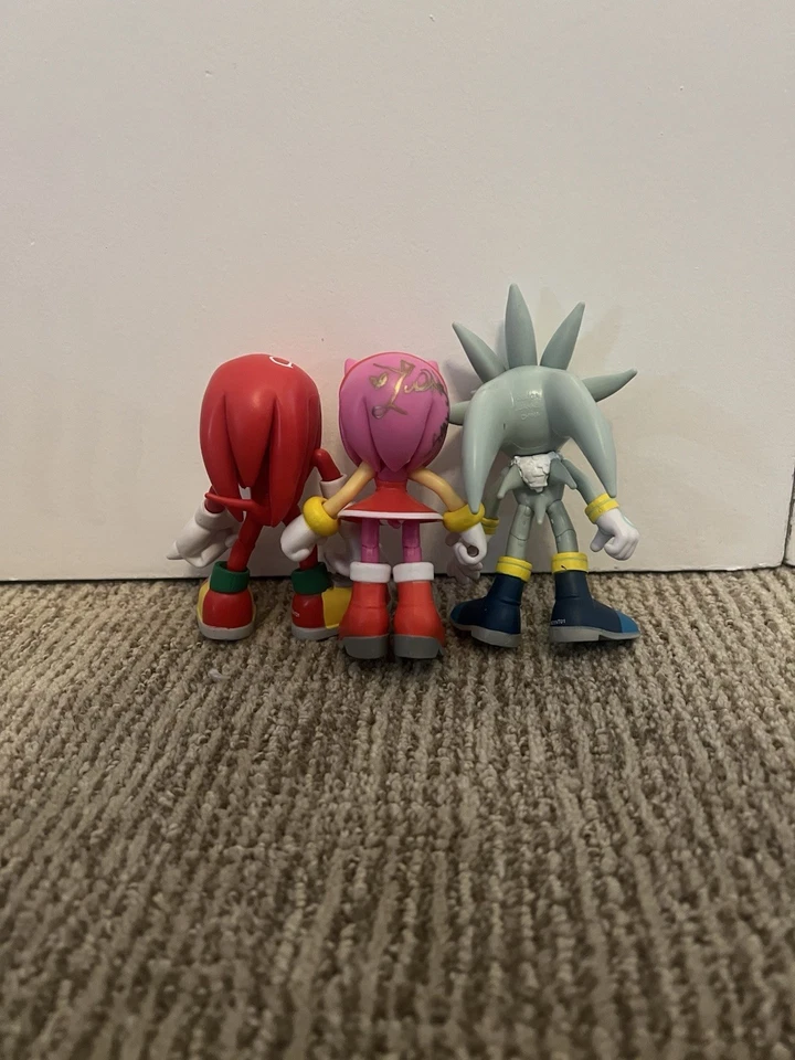 Lote de figuras de acción Jakks Pacific Sonic FIRMADAS Foto 2 de 4