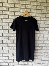 Everlane Round Neck Black Shirt Dress Size XS