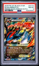 2016 POKEMON XY BLACK STAR PROMO #XY171 M SALAMENCE EX PSA 8 on eBay