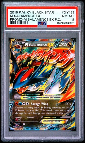 M Salamence-EX graded PSA 8 for sale on eBay