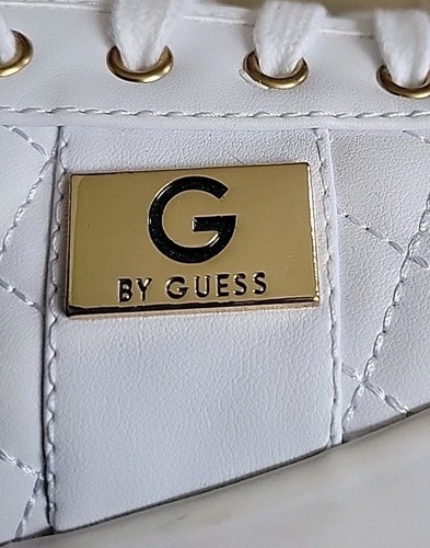 G By Guess Women's Shoes Sneakers White Size 8 M,Great Condition - Picture 9 of 12