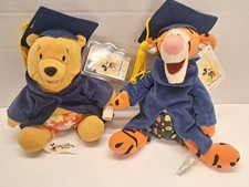 Disney Bean Bag Plush - GRADNITE TIGGER  Pooh Winnie the Pooh 10" NEW NWT