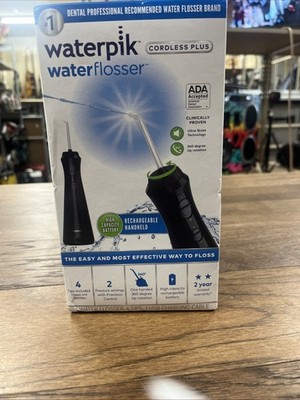 Waterpik Cordless Plus Water Flosser Includes 4 Tips WP-462W -