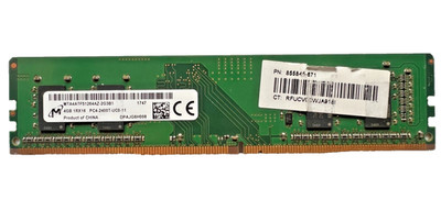 MICRON 4GB DDR4 2400 PC4-19200 DIMM MTA4ATF51264AZ-2G3B1