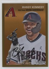2023 Topps Chrome Platinum Anniversary Gold Refractor /50 Buddy Kennedy #44 1r1k