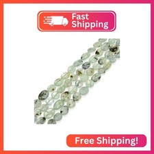Adabele 15 Inch Natural Green Prehnite Crystal Irregular Oval Pebble Gemstone Be