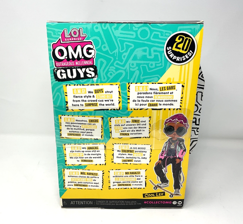 (C) LOL Sorpresa OMG Muñeca de Moda Genial Lev con 20 Sorpresas Nueva - Imagen 2 de 2