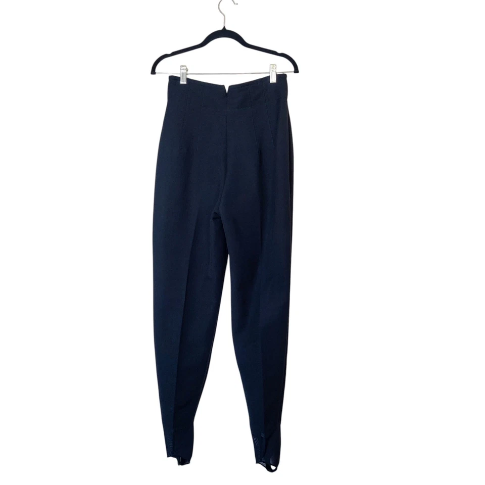 De Colección Bogner Estribo Esquí Nieve Pantalones Mezcla Lana Tiro Alto Negro 8 Esquí al Aire Libre Foto 2 de 4