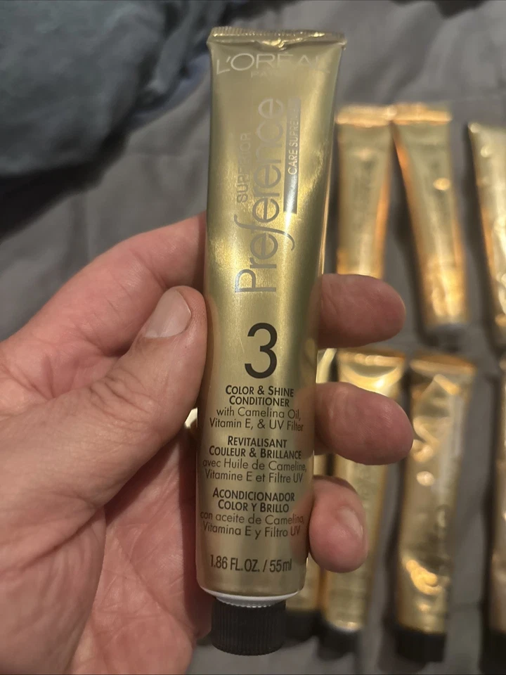 Lot Of 20 Loreal Superior Preference 3 Conditioner Color & Shine Protect READ - Image 4 of 4