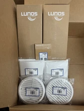 LUNOS Ventilation Kit – e² Short FR Units + Control Unit + Inner & Outer Screens