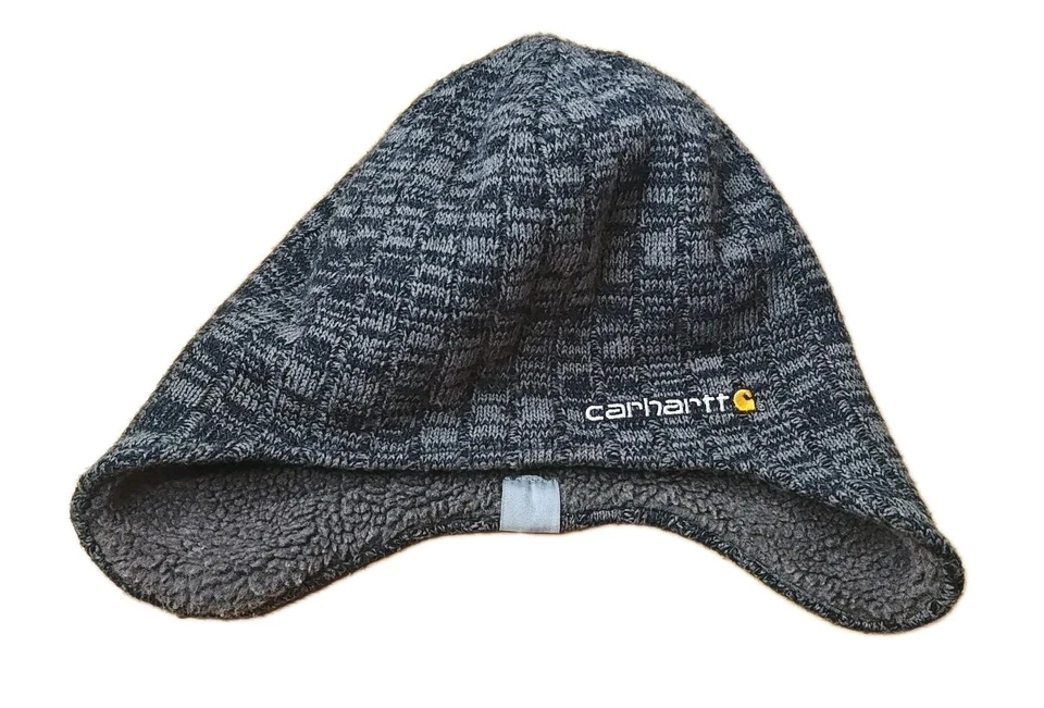 2 Carhartt работы носить шляпы зеленый желтый Beanie лыж снега Акрон флис уха клапан крышка - Изображение 4 из 4