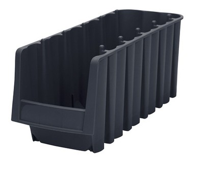 30778 Economy Stacking Shelf Plastic Storage Bins, (18-Inch x 8-3/8-Inch x 7-...
