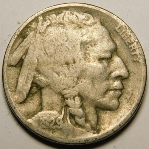 1929-D Buffalo Nickel — photo from another recent sale