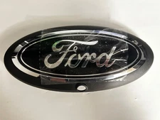 OEM 2022 2023 F150 Black & Chrome 11" Grille Oval Emblem - 3 Variations