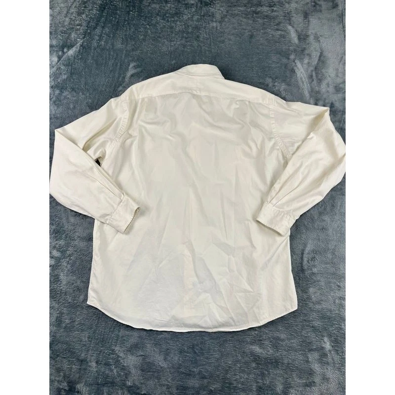 Ralph Lauren Crema XL Hombre Estilo Western Manga Larga Abotonada Excelente  Foto 2 de 4