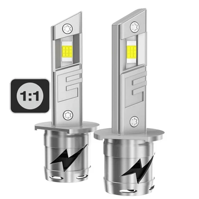 Set Leuchten LED H1 Easypro 1:1 FuZion Plug & Play Canbus, Hoch Leistung, Ita - Bild 1 von 4