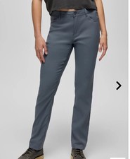 Pantalon Prana Femme Taille 12 – Halle, Cargo Randonnée, Gris, Bon état